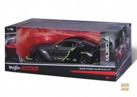 Model auta maisto 1:18 Ford Mustang GT 2015 grey