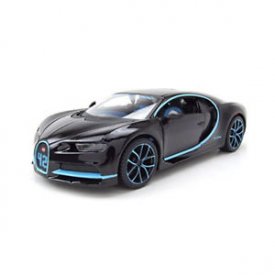 Bugatti chiron black 1:24