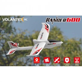 RC letadlo Volantex Ranger 600 RC Gilder W/6-osý gyroskop, RTF